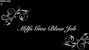 Milfs Give Blowjob in Hot POV Trailer