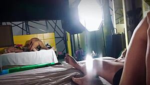 Hey, I picked up this milf slut on the street to bang her ass at the motel with my wife