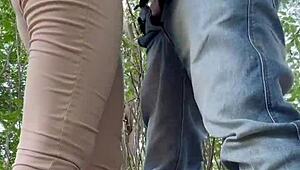 Yo, spent the weekend banging my neighbor in the woods outdoors