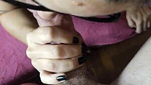 Blowjob On The Little 18+ Head!