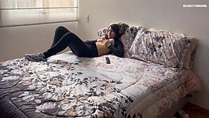 Stepmom Caught Me Watching, Now I Finger Her Wet Pussy!