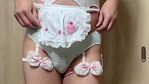 Hey, wanna see me in embarrassing erotic lingerie for anal training?