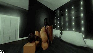 Watch this big booty Latina get slutty in interracial action.