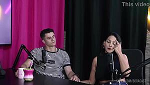 Watch Digão and Kel's Steamy Encounter with Bruna on Bora Cast