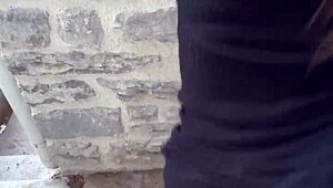 Risky public flashing and sex with my favorite TikTok influencer - POV amateur teen 18+ sex!