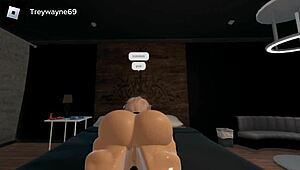 femboy pawg sucks monster black cock until he cums