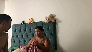 Latina Cousin Cheats with Cowgirl Sex