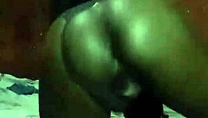 horny kenyan crossdresser stripping and fingering gaping asshole