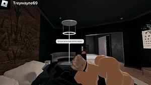 femboy pawg sucks monster black cock until he cums