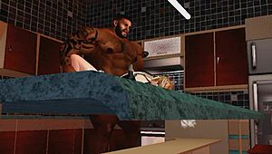 duane brown's maid gets the biggest black cock ever