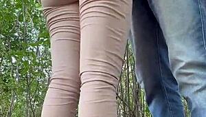 Yo, spent the weekend banging my neighbor in the woods outdoors