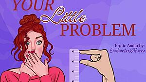 Is your little cock a problem? Experience sensual humiliation with mature femdom dominating your small penis.