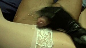 Cum on nylon stockings 💦