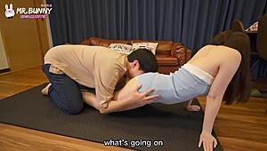 live session with japanese internet celebrity ling bo li getting wild