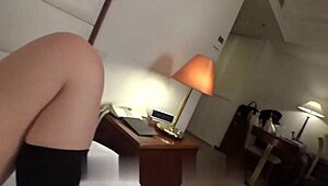 Horny Asian babe goes wild in uncensored action