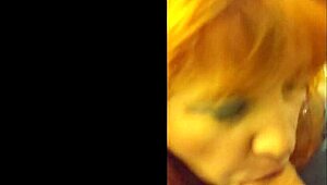 Hotwife steffi witch sucks cock in halloween cosplay homemade blowjob!