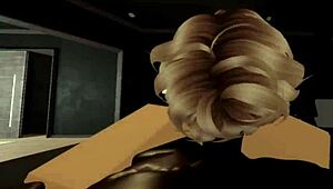 femboy pawg sucks monster black cock until he cums