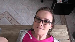 Disturbing Office Work with a Wild Blowjob and Hardcore Pussy Action