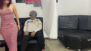 Doctor Examines 18-Year-Old Girl Beside Her Stepfather in Tense Scene.