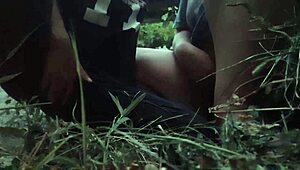 just saw these girls having wild outdoor masturbation with epic orgasms