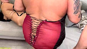 dude, this nympho bbw mature got anal fisted in a wild threesome!