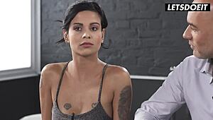 मैन, तुम्हें यह रफ एनल सैंड्रा सोल के साथ फील करना होगा!