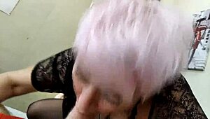 Unbelievable! Aimee, Hot MILF, Rules as Queen of Married Cocksuckers!