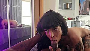 interracial gay amateurs dive deep into bareback action with passion