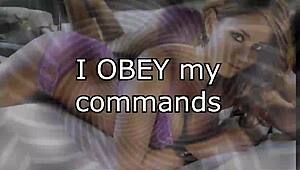 Mistress Lisa Hypnotizes Her Slave to Repeat and Obey in Erotic BDSM