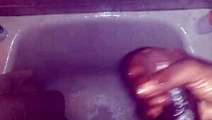 relaxing in the shower with some personal bathing time