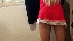 Christmas room fuck with stepdaughter brings intense orgasms