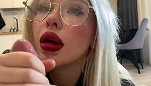 Just banged a sexy blonde realtor with blue eyes and curvy ass. She rode me wild in cowgirl style!