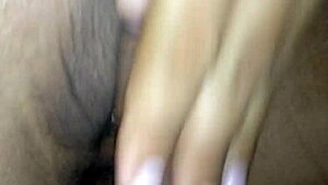 massage rooms mature woman’s hairy pussy gets creampied orgasm