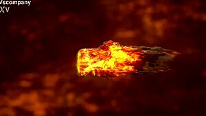 hard anal sex leaves gaping hole and huge cum on face!