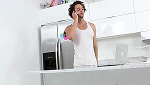 the tattooed blonde teen with small tits eagerly sucks cock in pov, gets ass fucked, and receives creampie in high definition