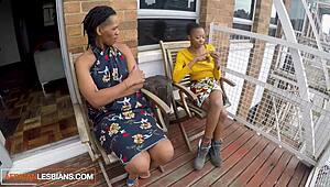 Watch Natural African Hotties Record Amazing Black Lesbian Sex in POV Close-Up, You In?