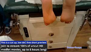 Dr. Tampa Conducts Intimate Physical On Jasmine Rose At University