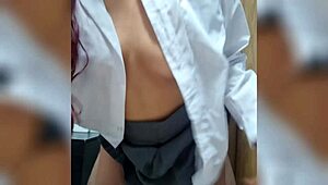 Mexican Schoolgirl Fucks Best Friend After Homework In Skirt