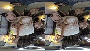 vr cowgirl riding with deepthroat and big ass action