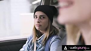 Hey, watch conflicted teen Kristen Scott explore lesbian desires with blonde Kenna James.