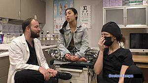 Dr. Tampa Conducts Intimate Physical On Jasmine Rose At University