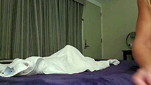 emy angel shows off her beautiful ass