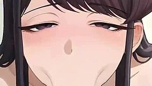 Komi can't communicate but sucks dick perfectly