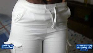 Ebony Slut Takes Sensual Raw Missionary Fuck To Avoid Rent Payment