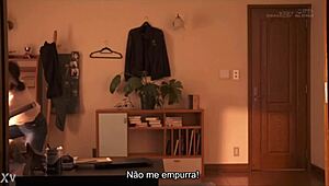 Kanna Misaki Teaches Virgin Brother Kissing in Intimate Family Lesson.