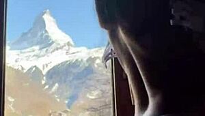 hotwife in lingerie touches herself for strangers