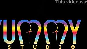 Aylla Mel Feels Intense Emotions During Her First Double Anal With Three Monster Cocks