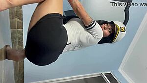 My boyfriend asks me to dance when I get home from work and fucks my ass