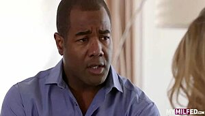 Dirty Cheating Wife Rides Big Black Cock in Neighborhood Affair