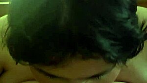 tits on display blowjob until he cums in mouth deepthroat pov